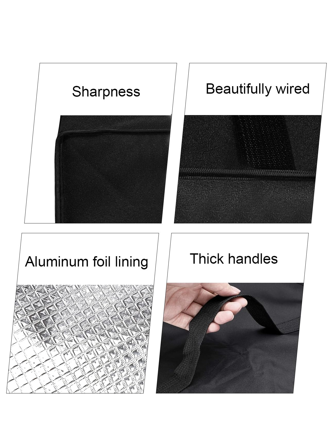 Funda de protección de horno de nailon impermeable resistente al calor para horno de microondas EM031MB11/Horno inteligente BOV800XL Tostadora de convección Horno de acero inoxidable 7