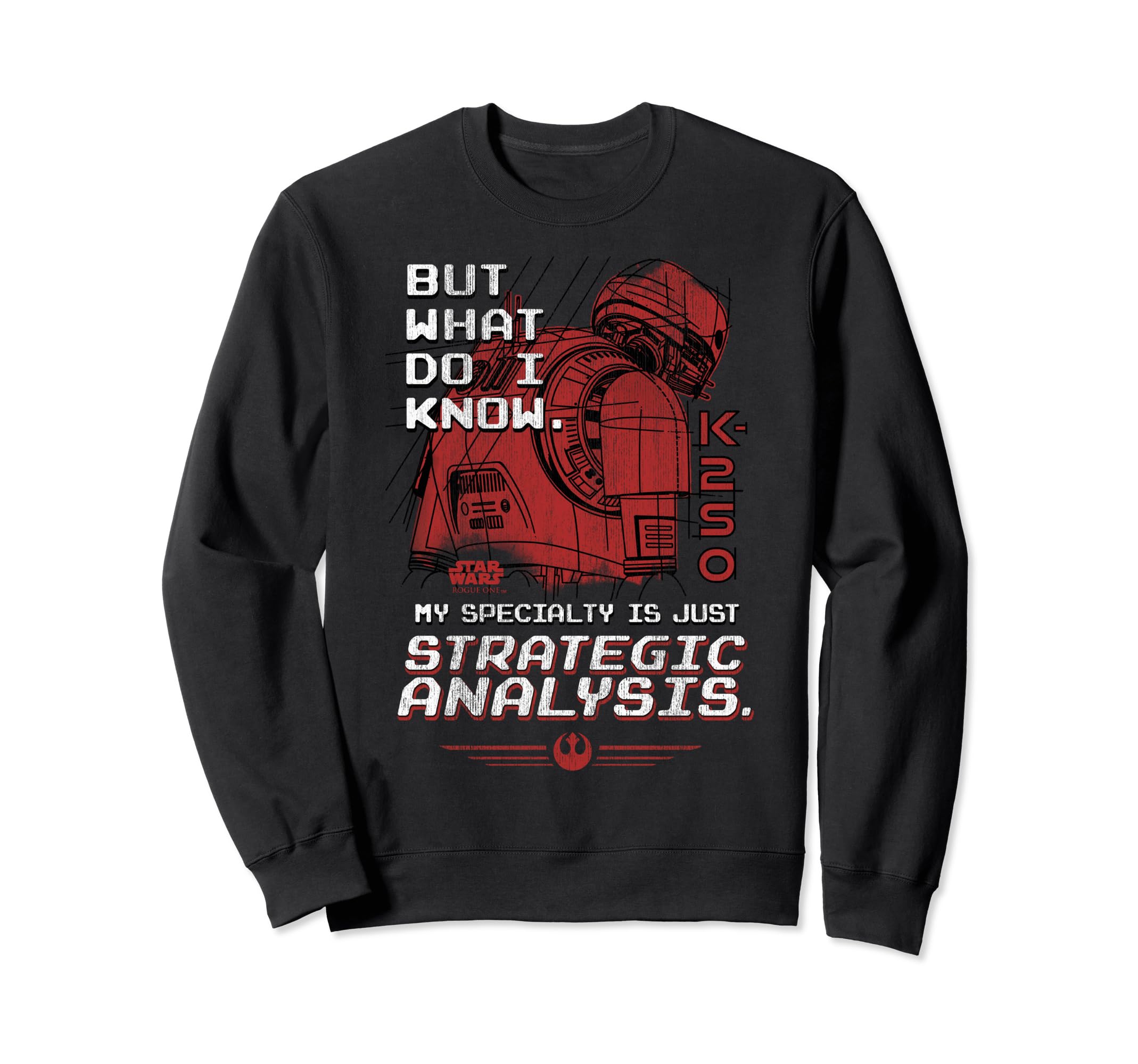 Sweatshirt Star Wars K-2S0 pull imprimé science-fiction vêtement imprimé - 2