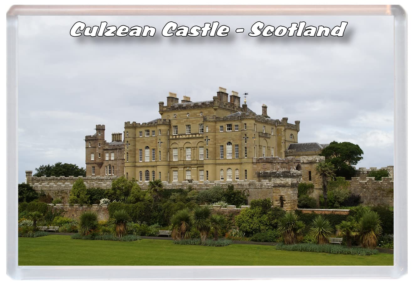 Baked Bean Store Multicolor Culzean Castle - Scotland - 96 X 67Mm Jumbo Fridge Magnet/Magnets Bbsfhm349