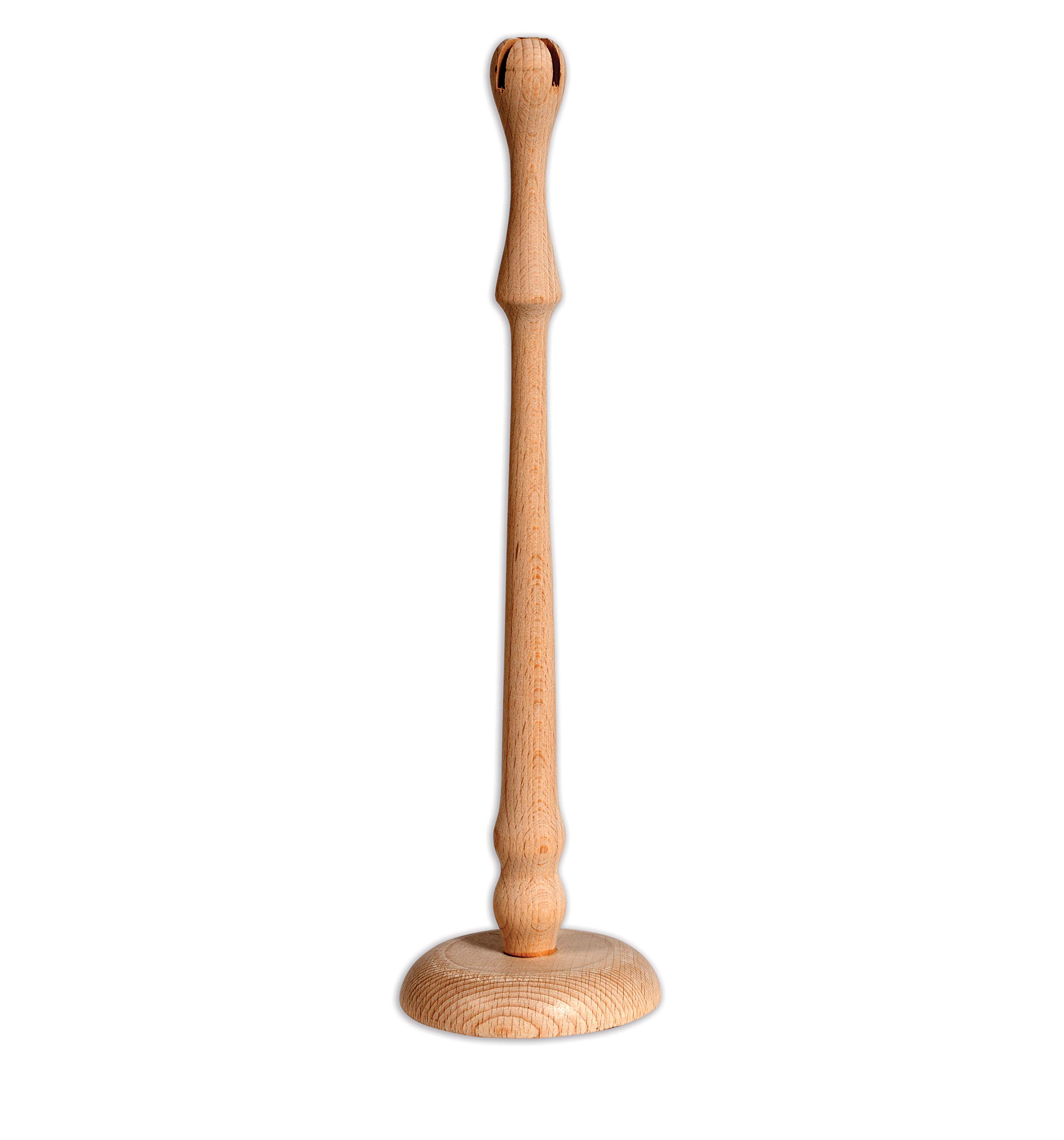 TickiT 73911 Natural Wooden Ring Stand Base, Roll Holder