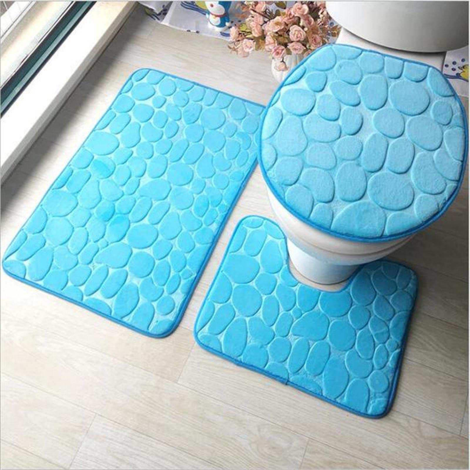 Amazon｜マリメッコ トイレ3点セット トイレマット バスマット 浴室