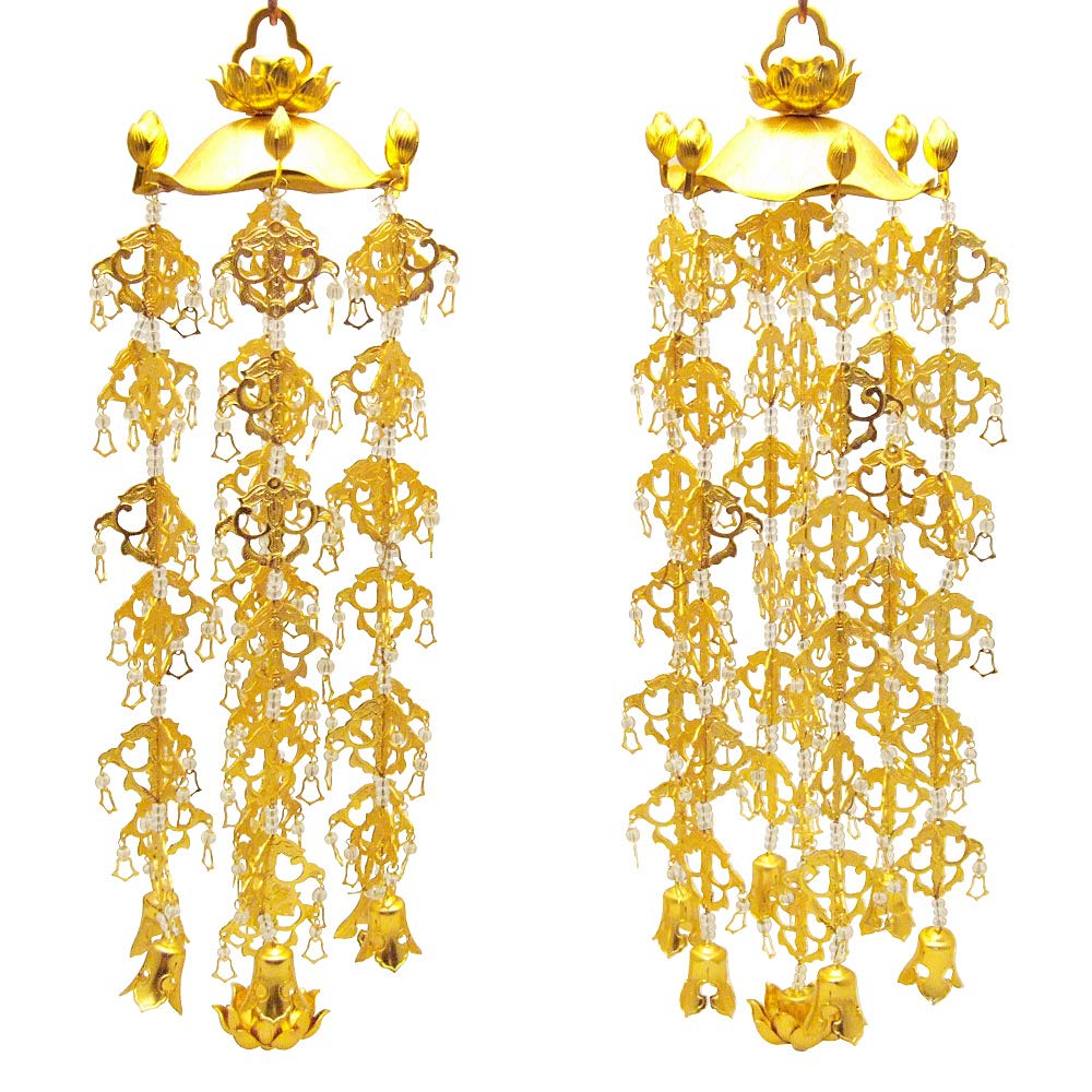 Amazon｜仏壇屋 滝田商店 瓔珞 特大(一対)(高さ30cm×巾10cm