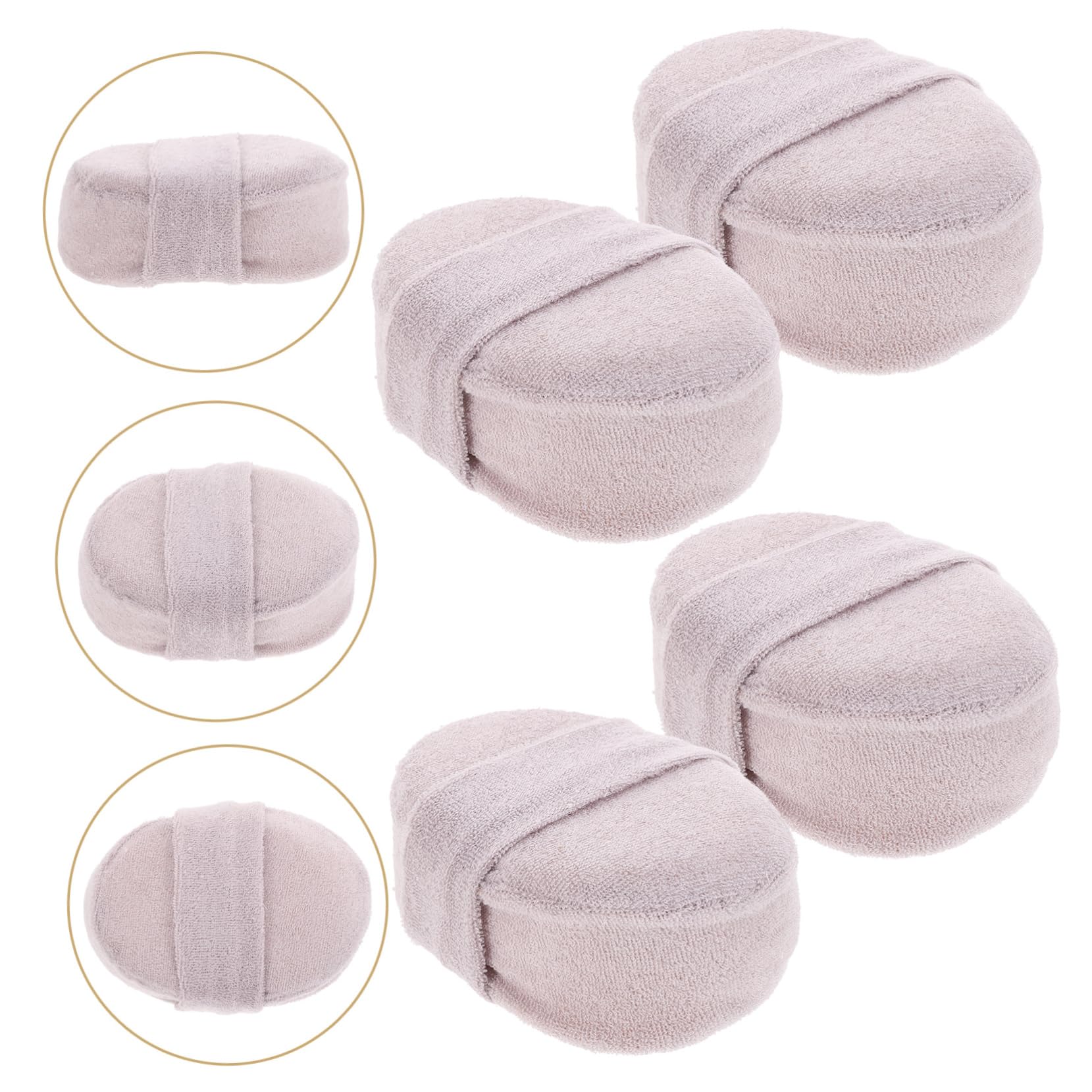 Healeved 12stücke Exfolierende Badehandschuhe Natürliche Schwamm-pads Für Körperpeeling Und Sanfte Reinigung Wiederverwendbare Duschschwämme Für Männer Und Frauen