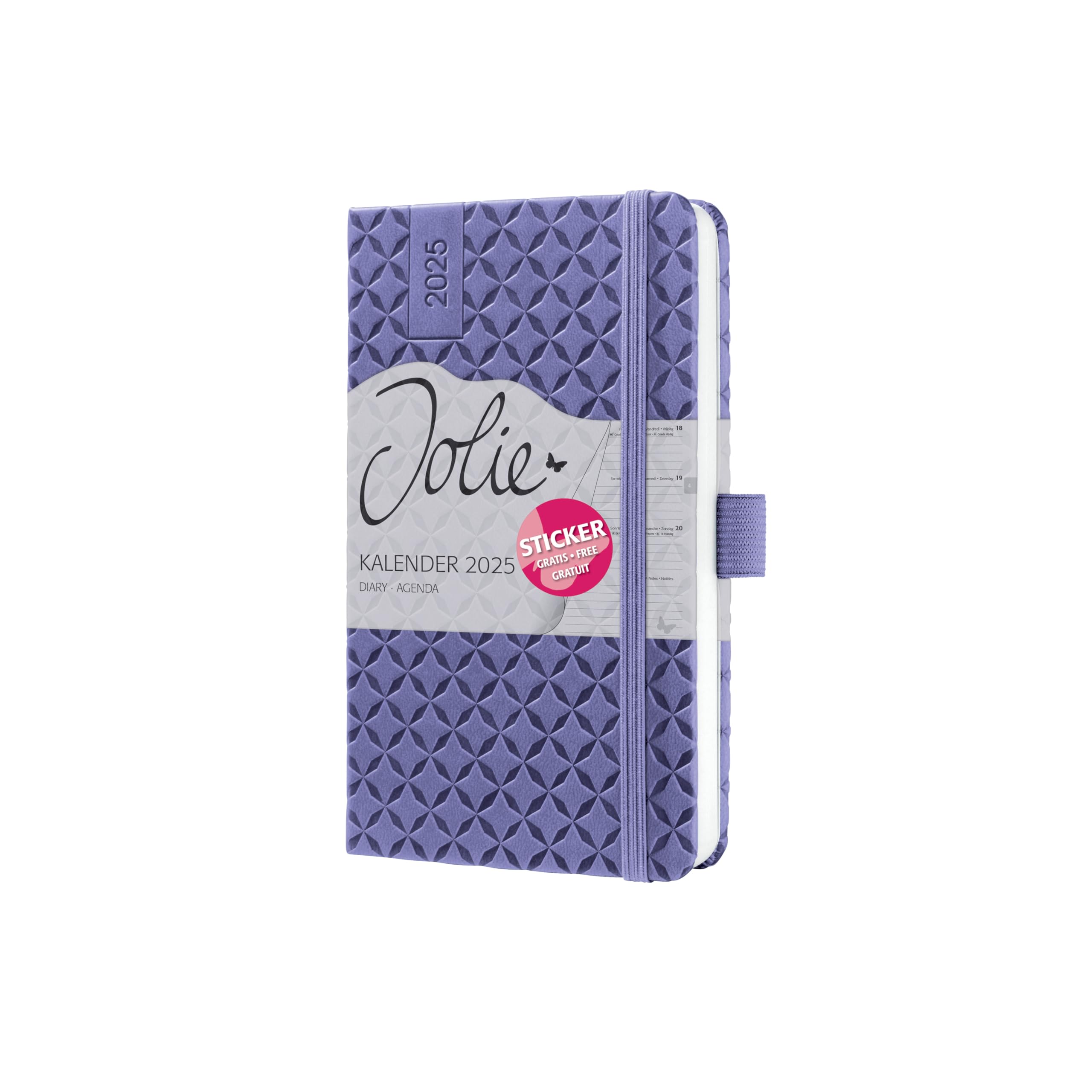 Calendrier Poche A6 Agenda Hebdomadaire SIGEL Jolie 2026 - Format A6  Couverture Rigide Agenda Couverture Rigide, image size:2560x2560
