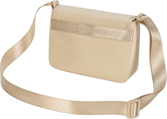 PUMA Women's Envoy Crossbody Bag in Memory Cloth with Adjustable Strap & Zip Closure