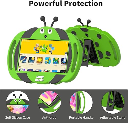Miniatura 3 de VOLENTEX Tablet Android 13 para niños, tabletas de 7 pulgadas para edades de 3 a 10 años, almohadilla educativa, tableta de 32 GB ROM para niños
