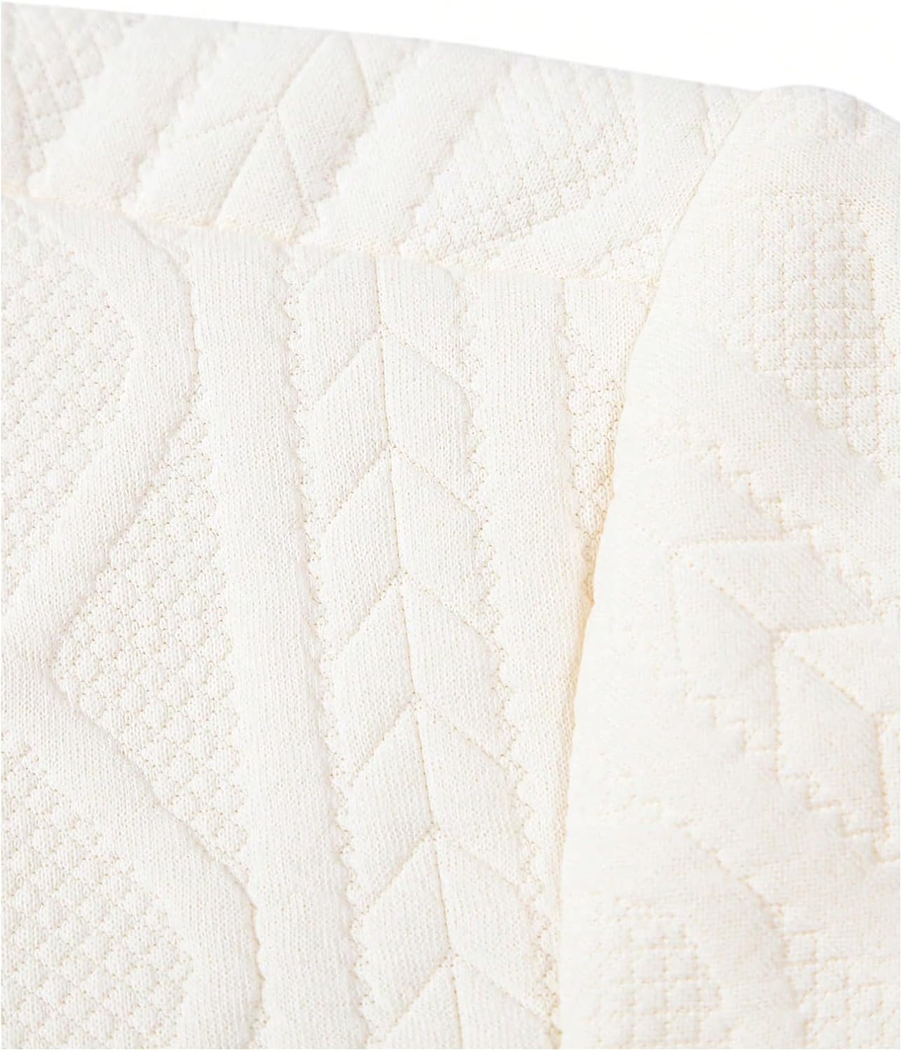 GORGLITTER Men's 2 Piece Outfits Waffle Knit Button Down Shirt Top and Shorts Set - Image 5