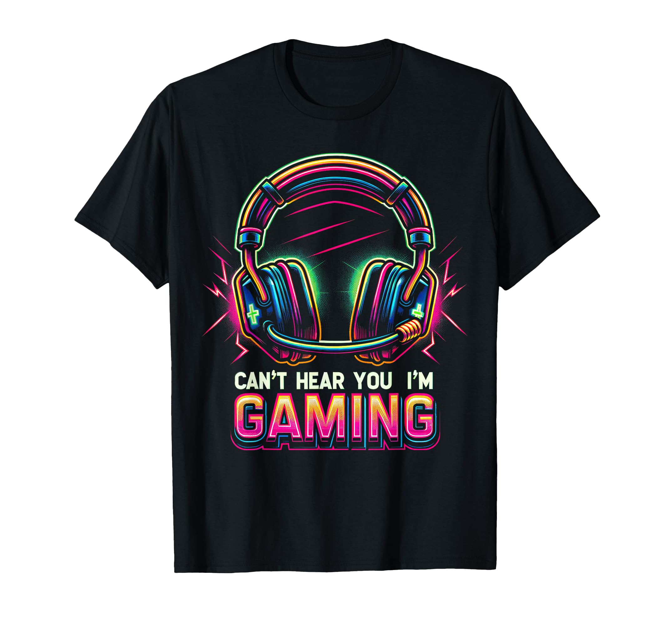 Funny Gamer Shirt for Boys Teens Men Video Gaming Graphic T-Shirt