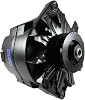 High Output 200 Amp Alternator Chevrolet GM Pontiac Olds Caddy Holden BBC SBC Hot Rod 10SI 12SI 3 Wire Black Color 200A