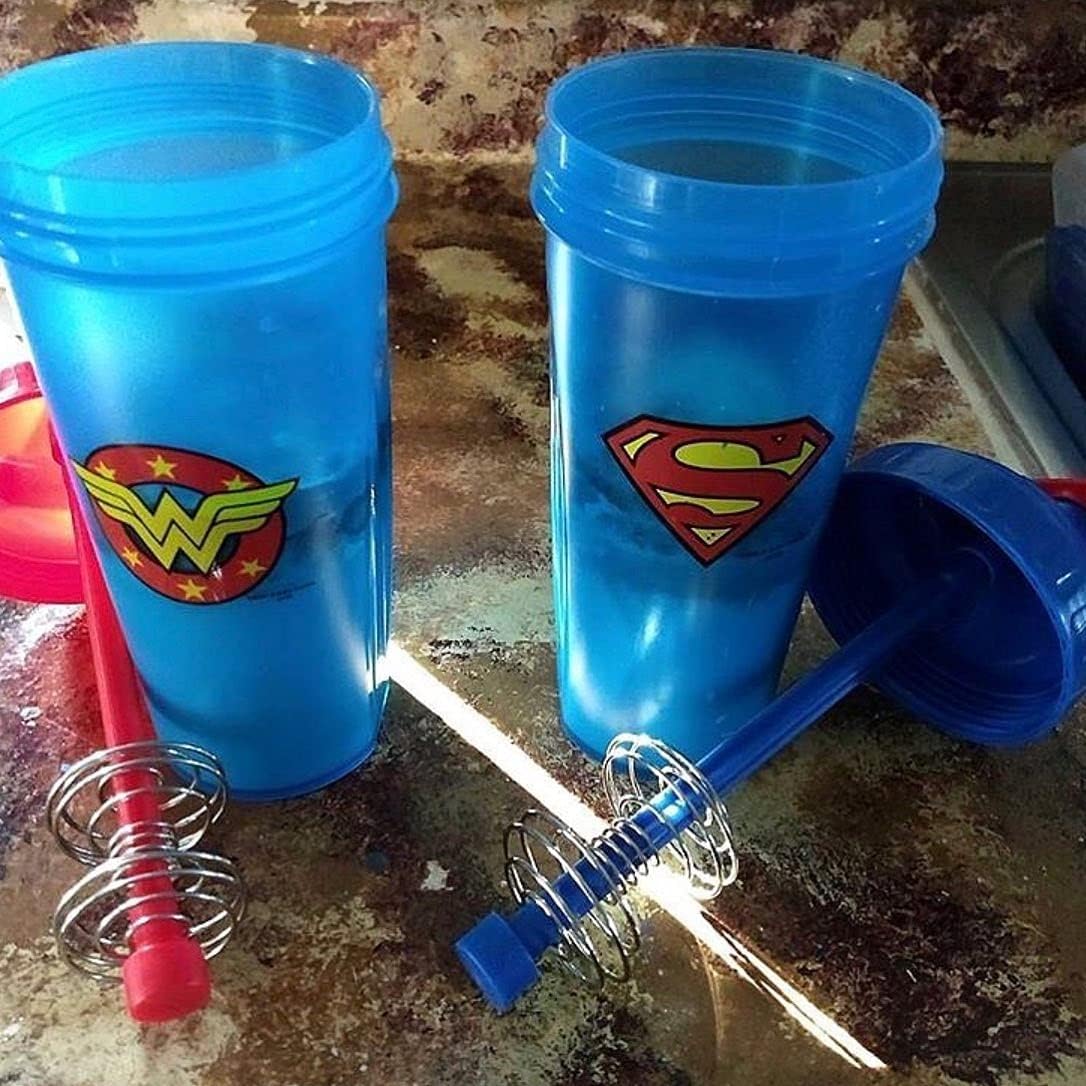 Hero Series DC Shaker Bottle, 800 ml Capacity, Wonder Woman, 6052B