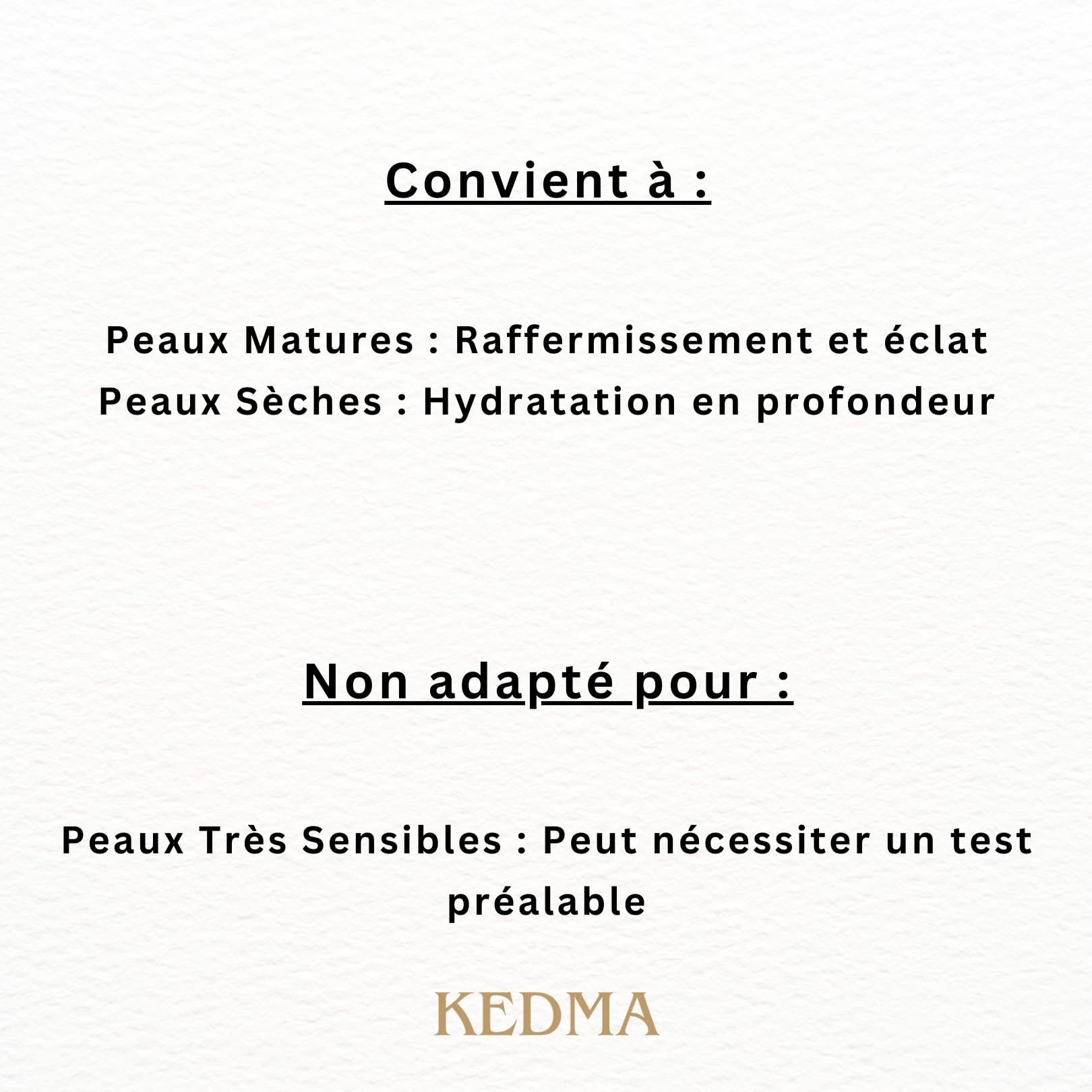 KEDMA - Sérum Visage à l'Or 24K, Q10 et Multivitamines - 60ml | Le sérum visage à l’or 24K, Q10 et multivitamines hydrate et aide à améliorer la fermeté et l’éclat.
