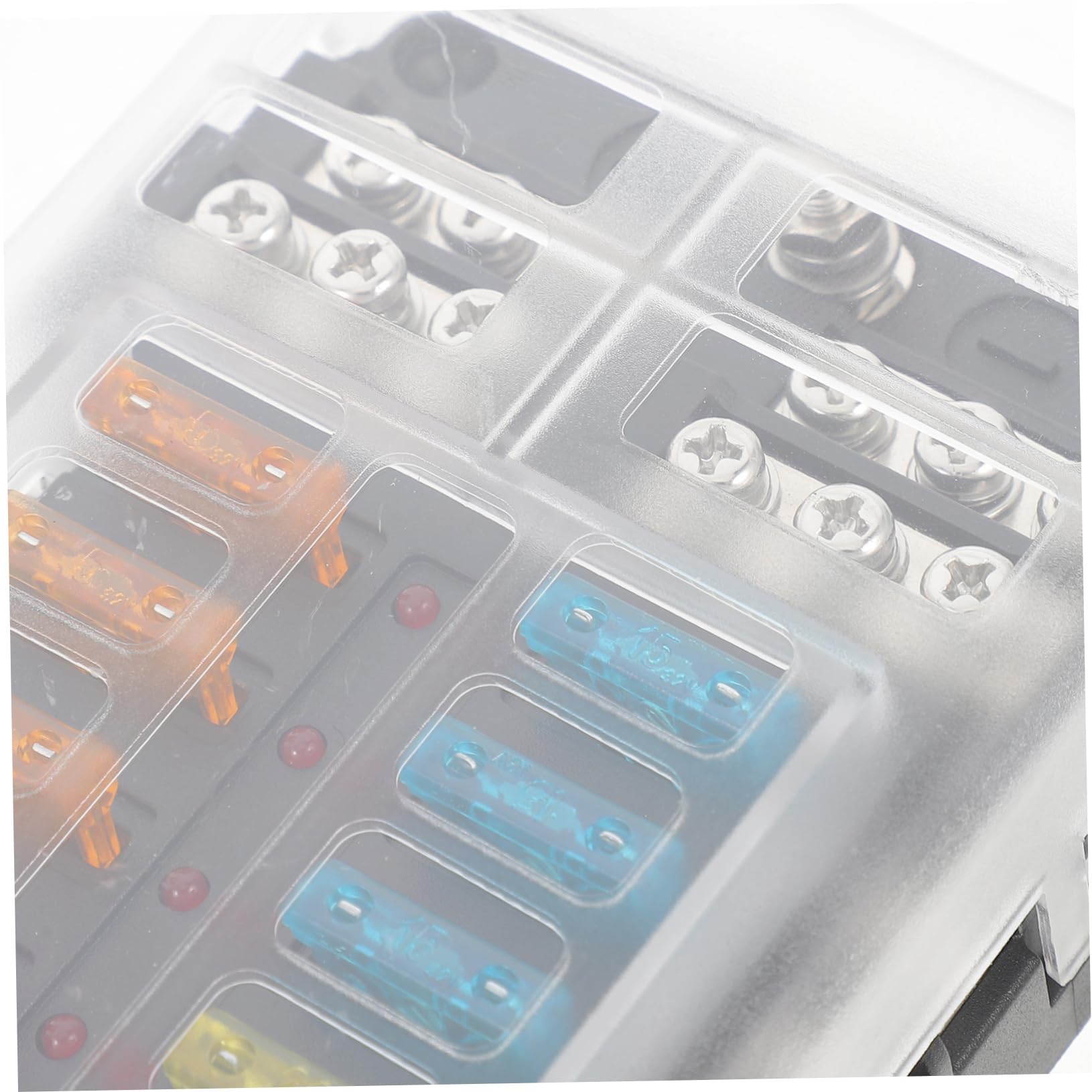 PRETYZOOM 100a Sicherungskasten für Auto Verteilerblock Elektrischer Sicherungskasten für Fahrzeuge Bootssicherungskasten Austausch
