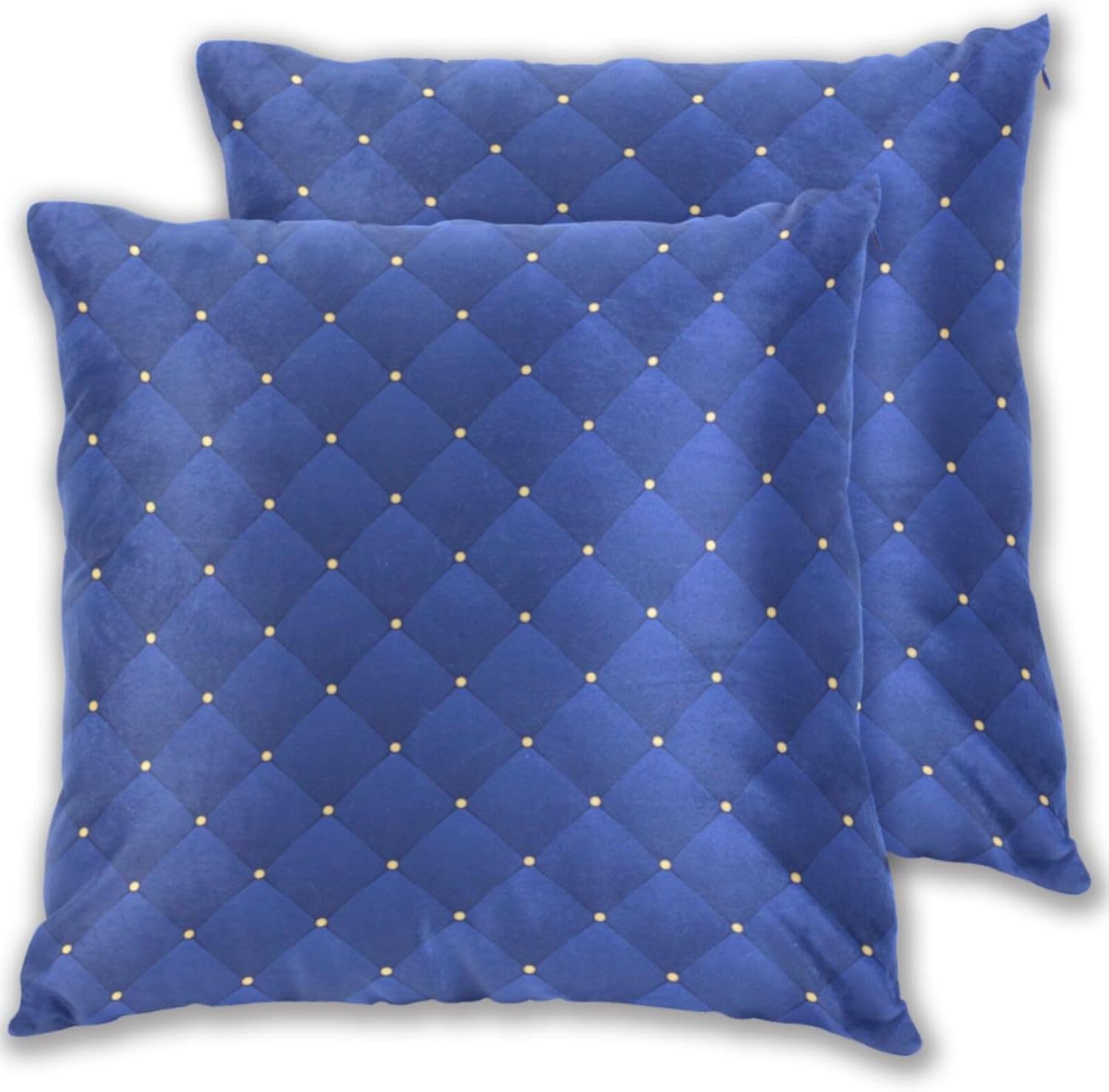 KLL Retro Style Navy Blue Pillows Cases Pillow Cases Pack