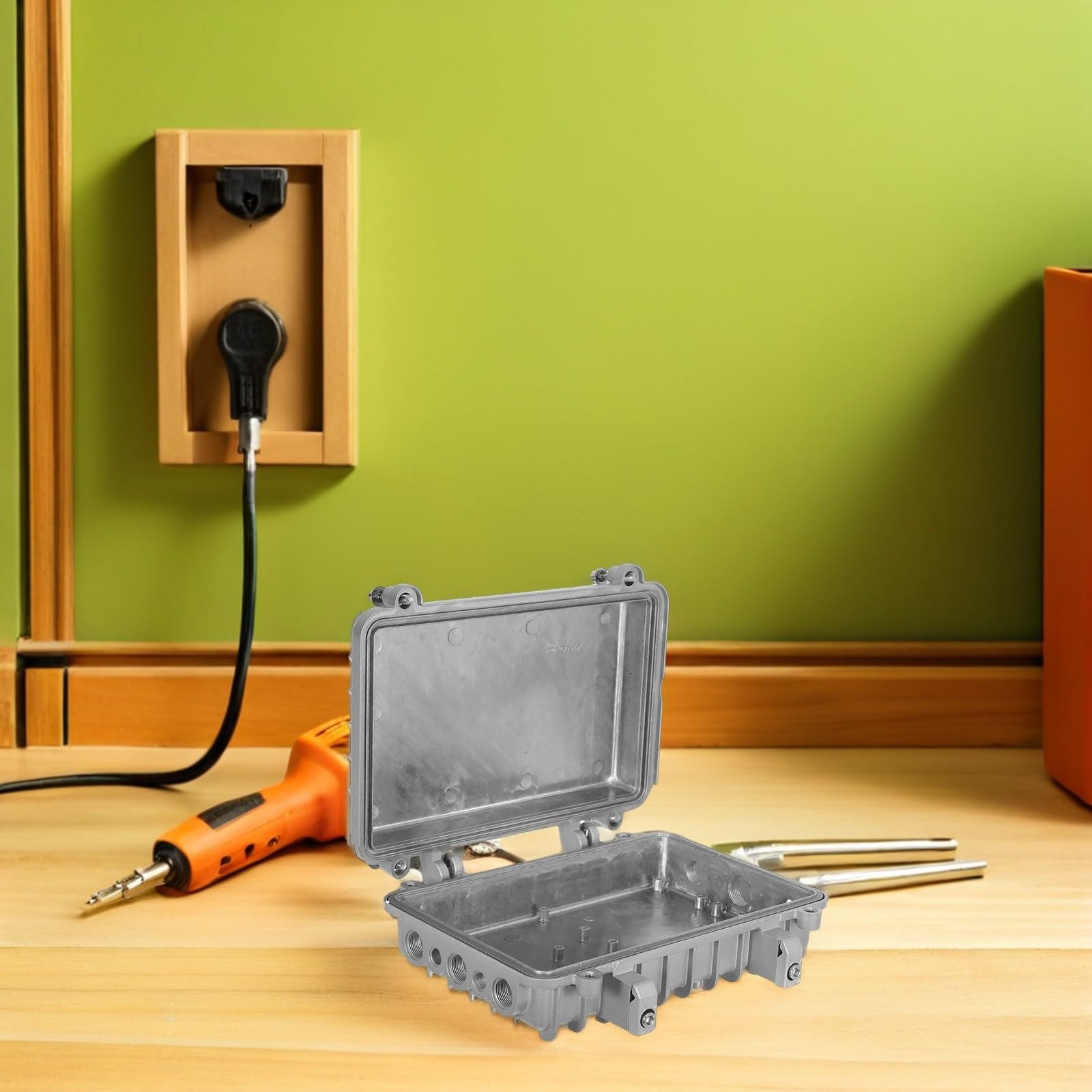 SEWACC Caja Resistente Intemperie para Exteriores Eléctrica de Aluminio Protección y Transmisión para Empalmes en Redes Industriales