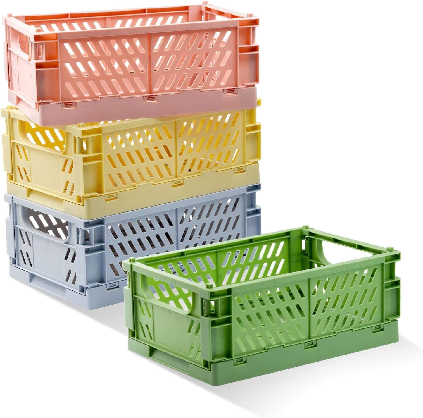 See full amazon price history chart for Cannagenix Pastel Crates for Storage, Plastic Folding Baskets, Cute Colorful Organizing Crates for Bedroom Office Classroom Bathroom Desktop Drawer Shelf (Small (30.5 x 20.5 x 2.5 CM), Blue) Cannagenix Pastel Crates for Storage, Plastic Folding Baskets, Cute Colorful Organizing Crates for Bedroom Office Classroom Bathroom Desktop Drawer Shelf (Small (30.5 x 20.5 x 2.5 CM), Blue) (B0CF2FZN4K) Amazon Price History, Amazon Price Tracker