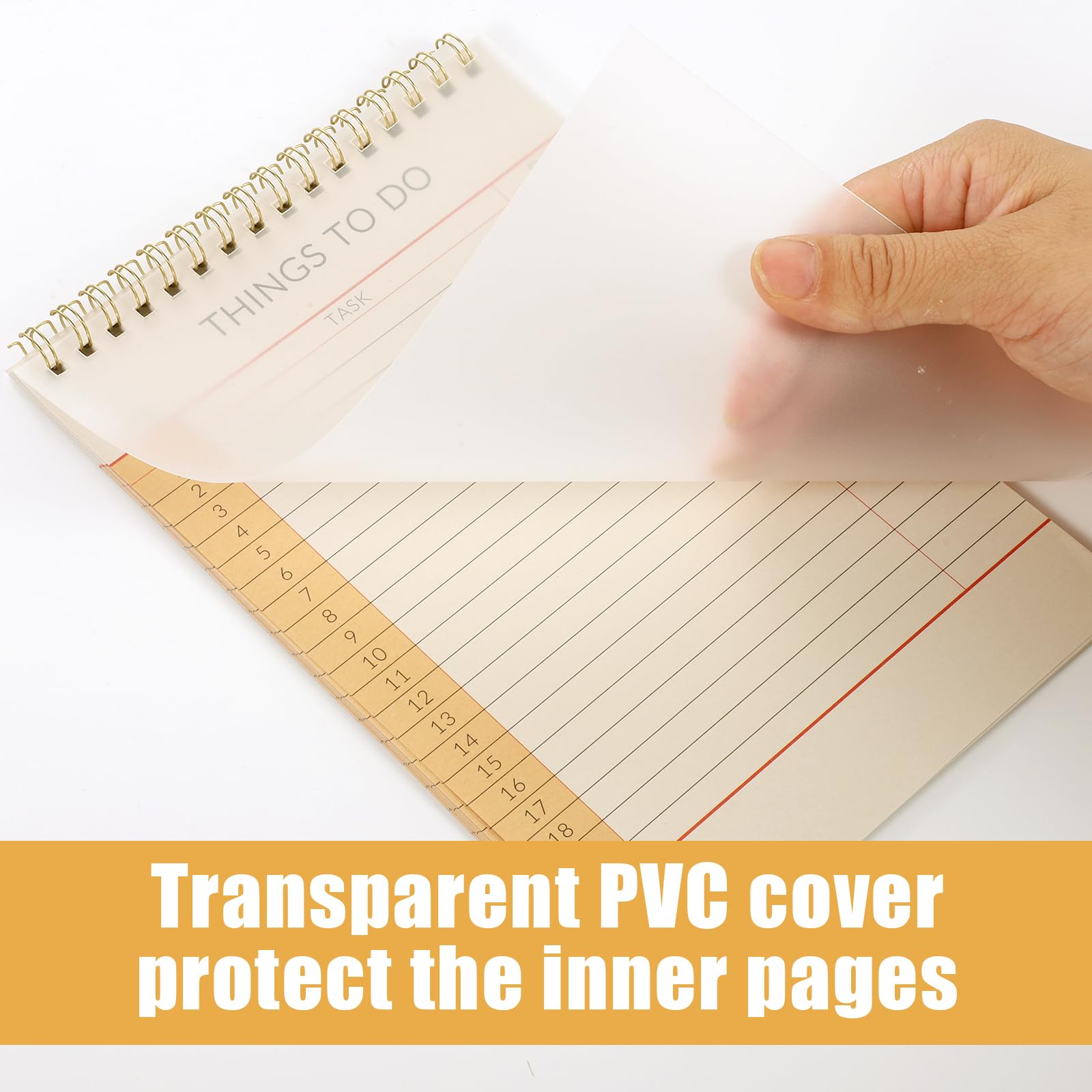 Amazon.co.jp: BESARME 6パック Things to Doメモ帳 5.8 x 8.2インチ