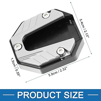 For Honda Adv350 Adv 350 2021 2022 2023 Motorcycle Side Stand Pad Plate Kickstand Enlarger Support Extension Best Gift