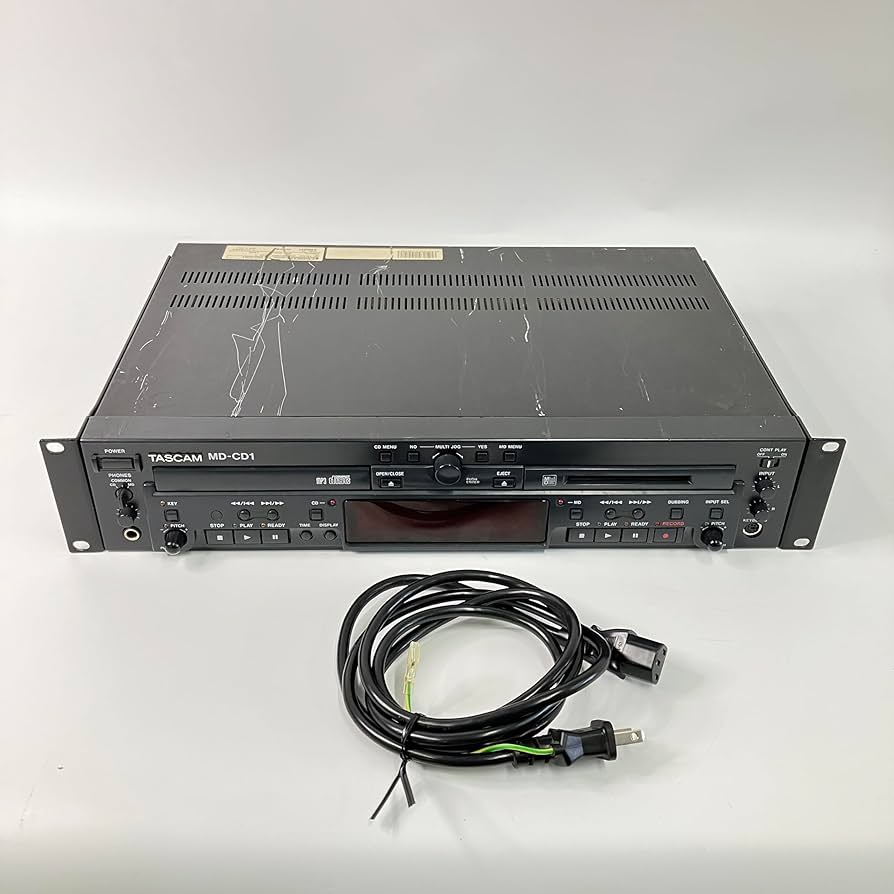 【美品】TASCAM MD-CD1 タスカム MDデッキ Amazon.co.jp: TASCAM TEAC タスカム ティアック MD-CD1 業務用