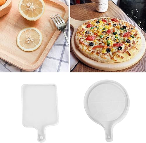 Miniatura 7 de Moldes de resina, moldes de epoxi, moldes de resina de silicona, moldes de bandeja para resina epoxi, moldes para fundición de resina (2 piezas)