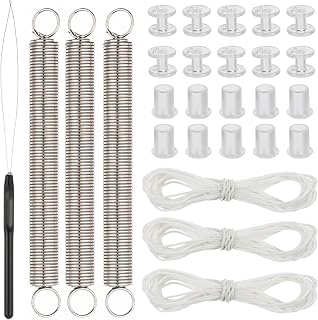 RV Pleated Shade Repair Kit, Pleated RV Shade Repairs Kits, Window Shades Restringing Kit, Repair and Maintain of Day Night Pleateds Shades for Travel Trailer Day Night Pleateds