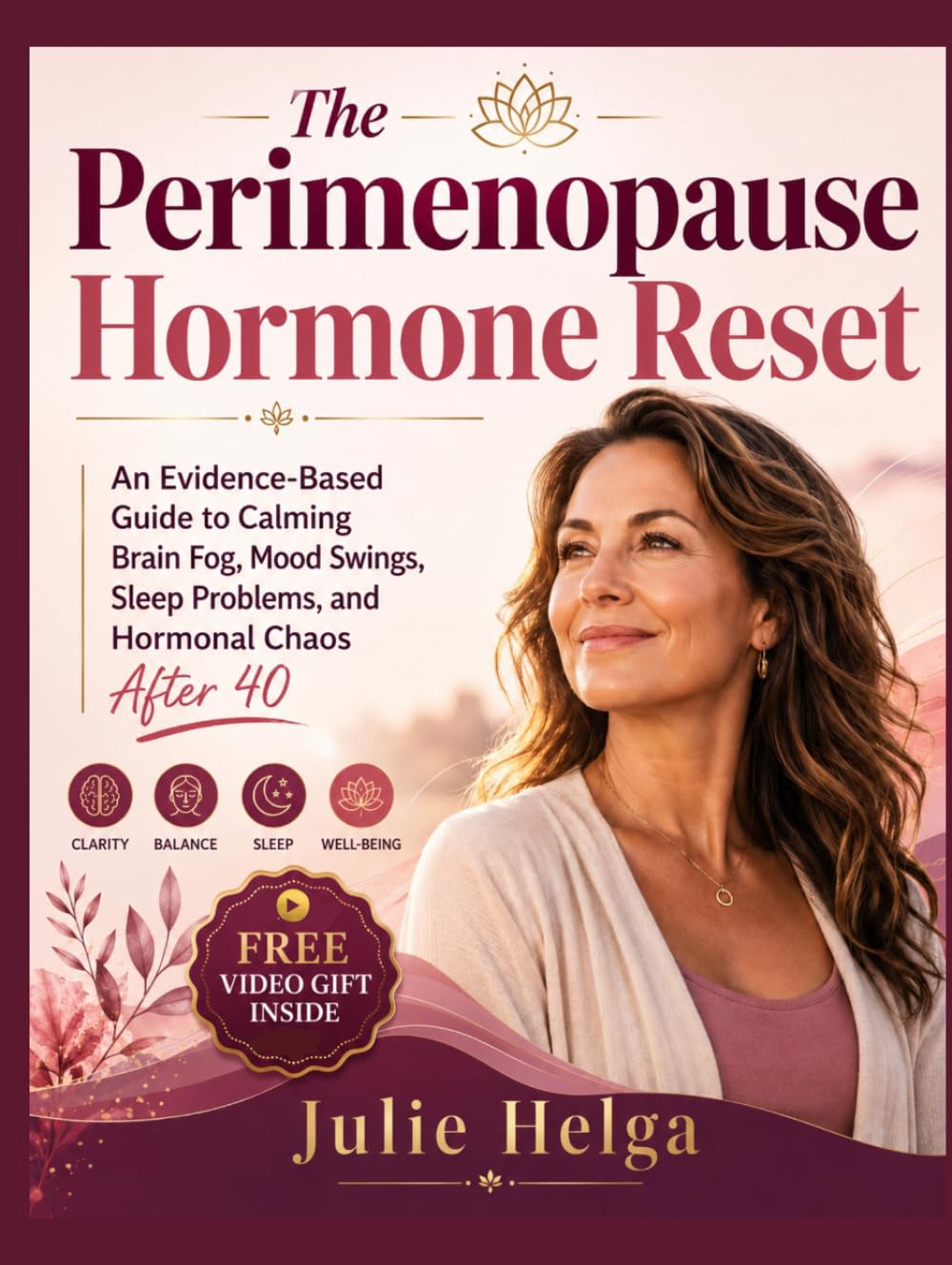 The perimenopause Hormone Reset: An Evidence-Based Guide to Calming Brain Fog, Mood Swings, Sleep Problems, and Hormonal Chaos After 40