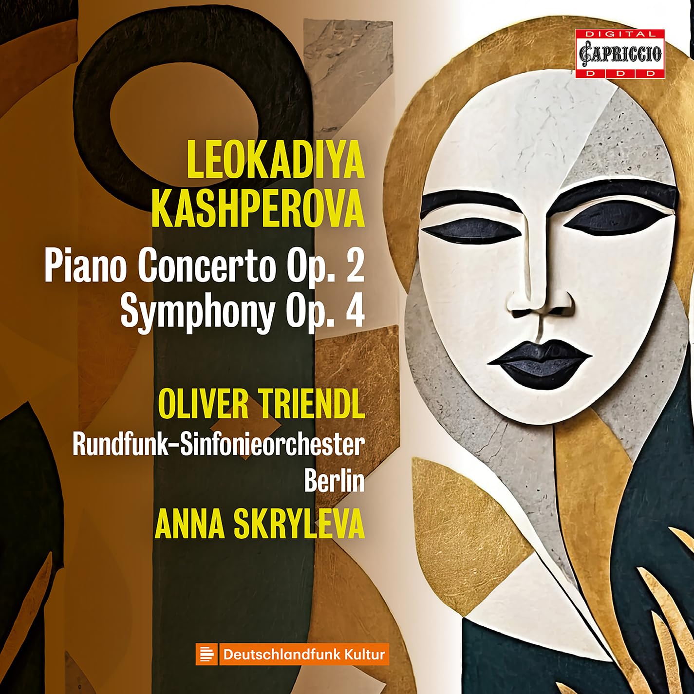 Leokadiya Kashperova: Piano Concerto Op. 2; Symphony Op. 4
