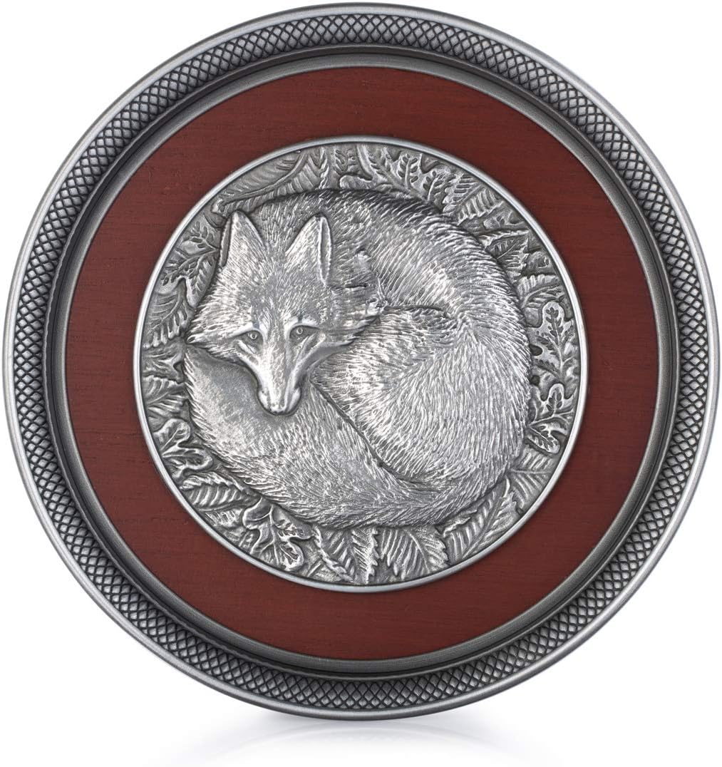 Royal Selangor Hand Finished Woodland Collection Pewter Fox Dish Gift