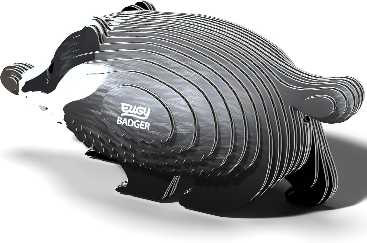EUGY 094 Badger Eco-Friendly 3D Paper Craft Puzzle