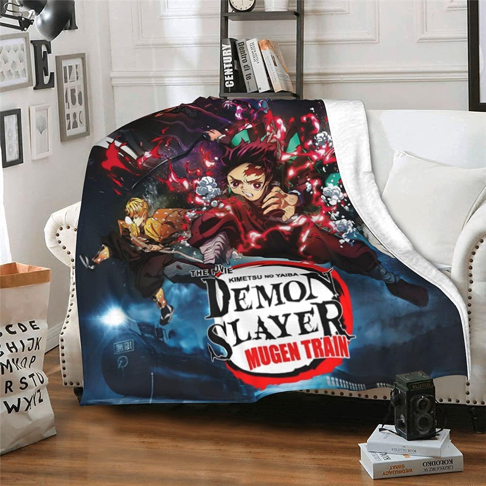 Fnigst Pillow Anime Blanket Ultra-soft Micro Fleece Blanket Soft and Warm Digitally Printed Blanket Flannel Blanket Christmas Birthday Present Present 50X40 Inch
