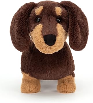 Jellycat Otto Sausage Dog Stuffed Animal, Medium 11.5 inches - Dogs and Puppies Plush Toy - Classic Children's Gift