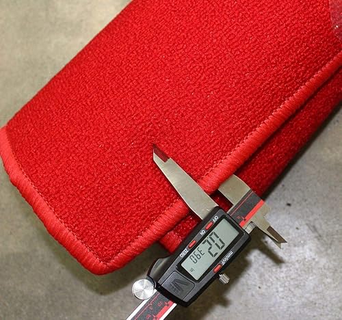 Miniatura 9 de Tapete grande tradicional estilo persa, oriental. 200 (5 '2" X 6' 11") Color: Azul claro, Rojo