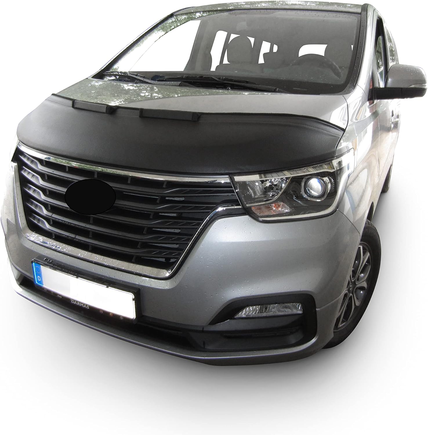 AB3-00539 CAR Hood Bra Compatible with Hyundai H-1 Travel Cargo iLoad iMax i800 Since 2018 Front End Nose Mask Bonnet Bra