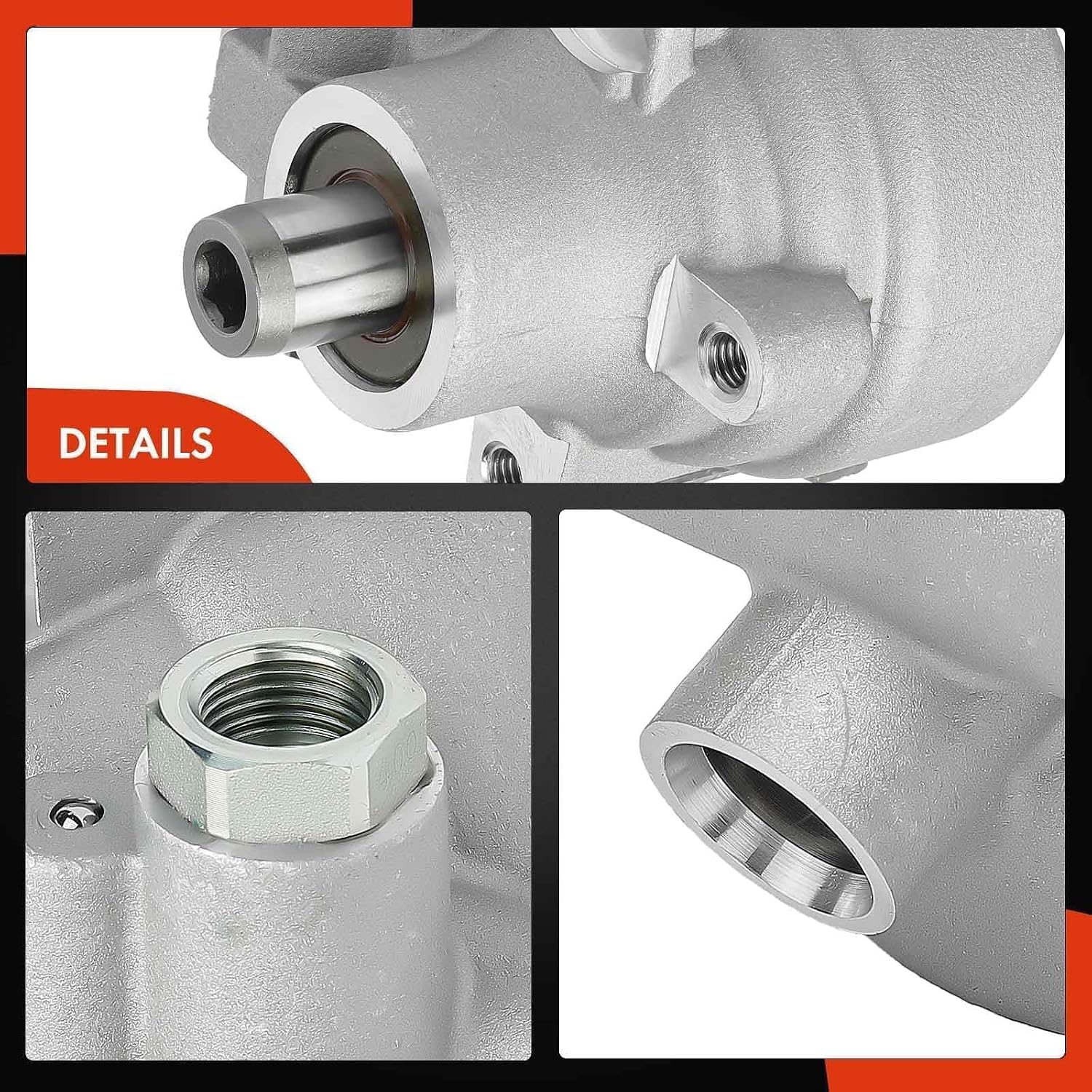 A-Premium Power Steering Pump Compatible with Chevrolet & Buick & Oldsmobile & Pontiac - 1988-2003 - Impala, Century, Regal, Cavalier, Celebrity, Lumina, Monte Carlo, Cutlass Ciera/Cruiser/Supreme