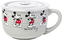 Vista 18 de Silver Buffalo Disney Princess Courage to be Kind con Tiana, Belle, Ariel, Mulan, Jasmine, Aurora, Mérida, Cenicienta y Moana Taza de Sopa