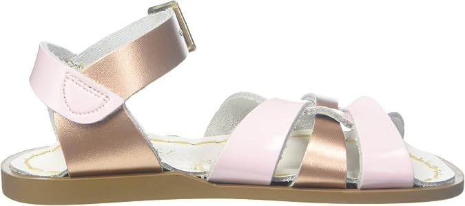 rose gold saltwater sandals womens