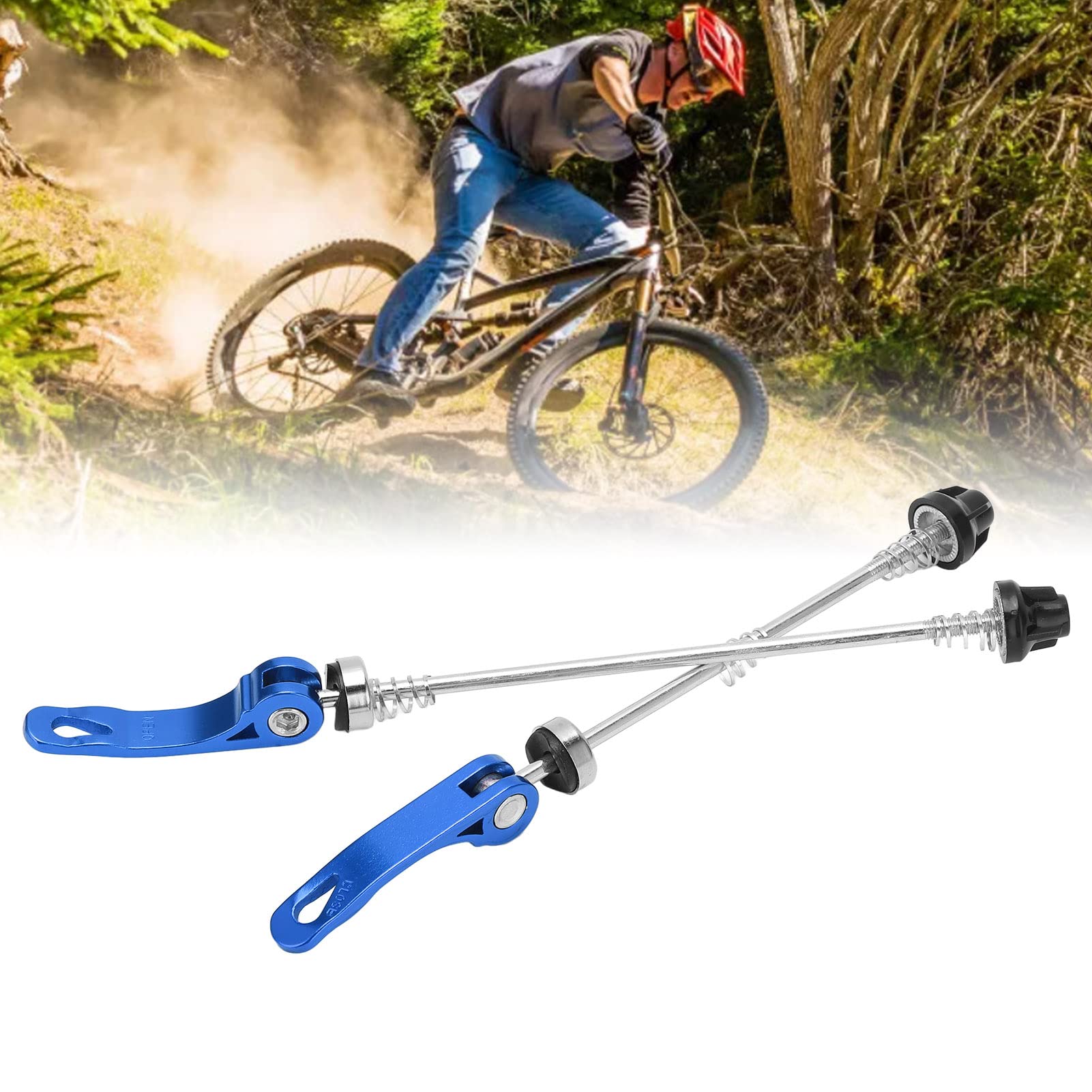 Paire De Broches De Dégagement Rapide En Titane Pour Vélo De Route - Ultra-légères