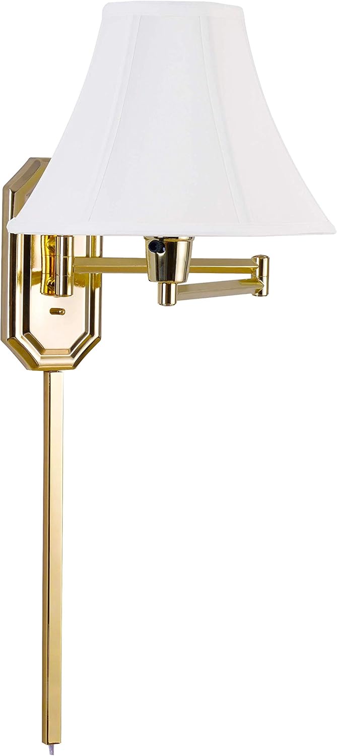 Grеаtеѕt Prоduсt Kenroy Home 30130PB Nathaniel Wall Swing Arms, Medium, Polished Brass