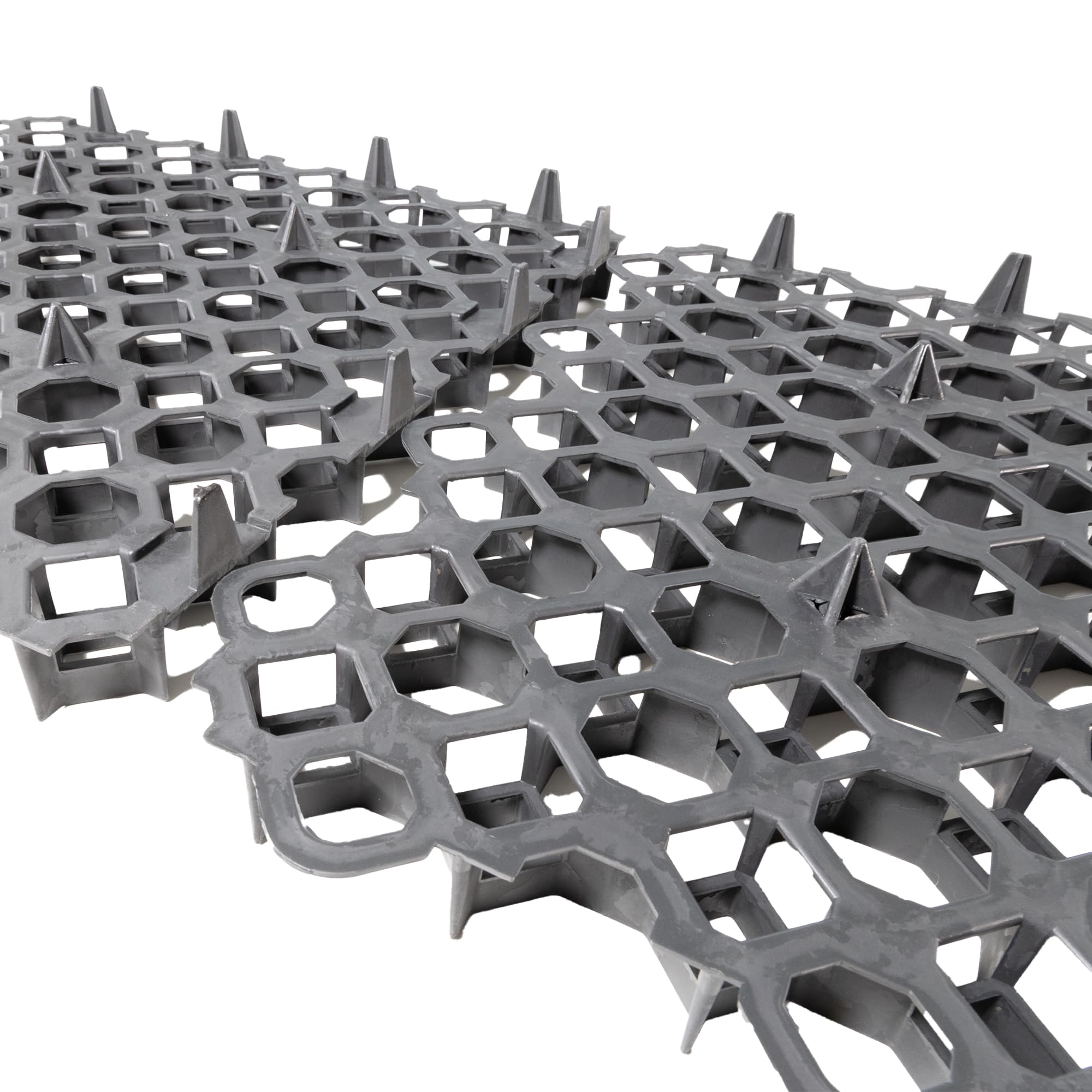 Rasengitter aus Kunststoff 50 x 50 cm, 8 Wegeplatten, Paddockplatten zur Bodenstabilisierung