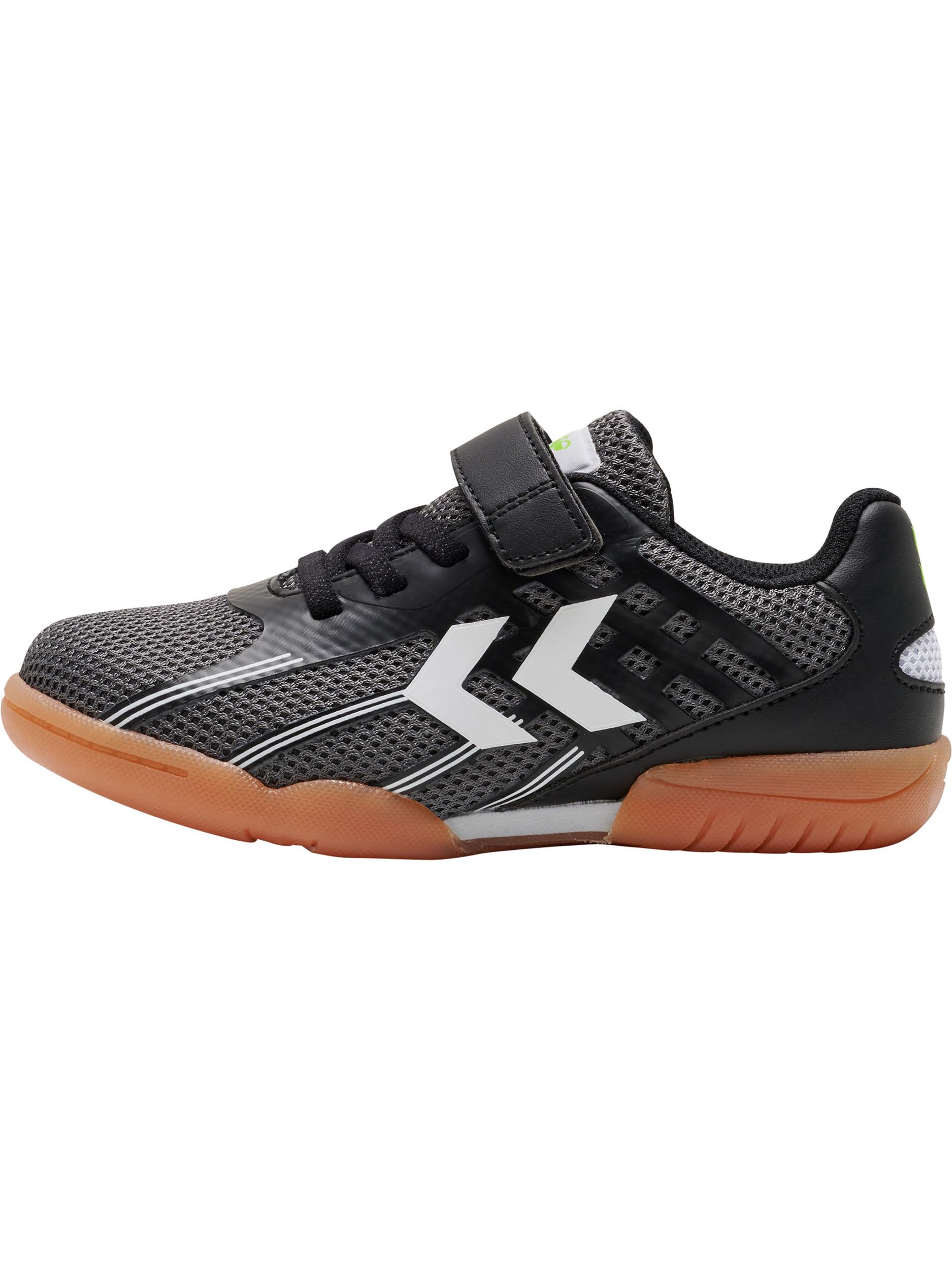 hummel Root Elite JR VC, Handball Shoe, Black,