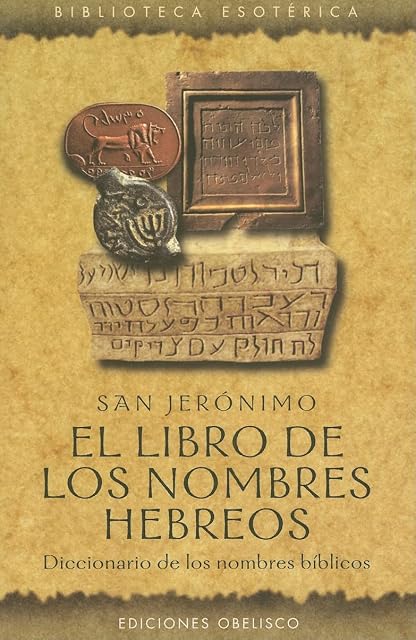 Portada de El Libro de los Nombres Hebreos: Diccionario de Nombres Biblicos