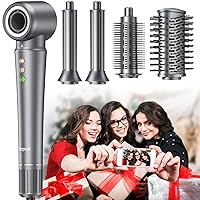 Bopcal Phon Capelli Ionico 5 in 1 - Air Styler 160000RPM Spazzola Asciugacapelli