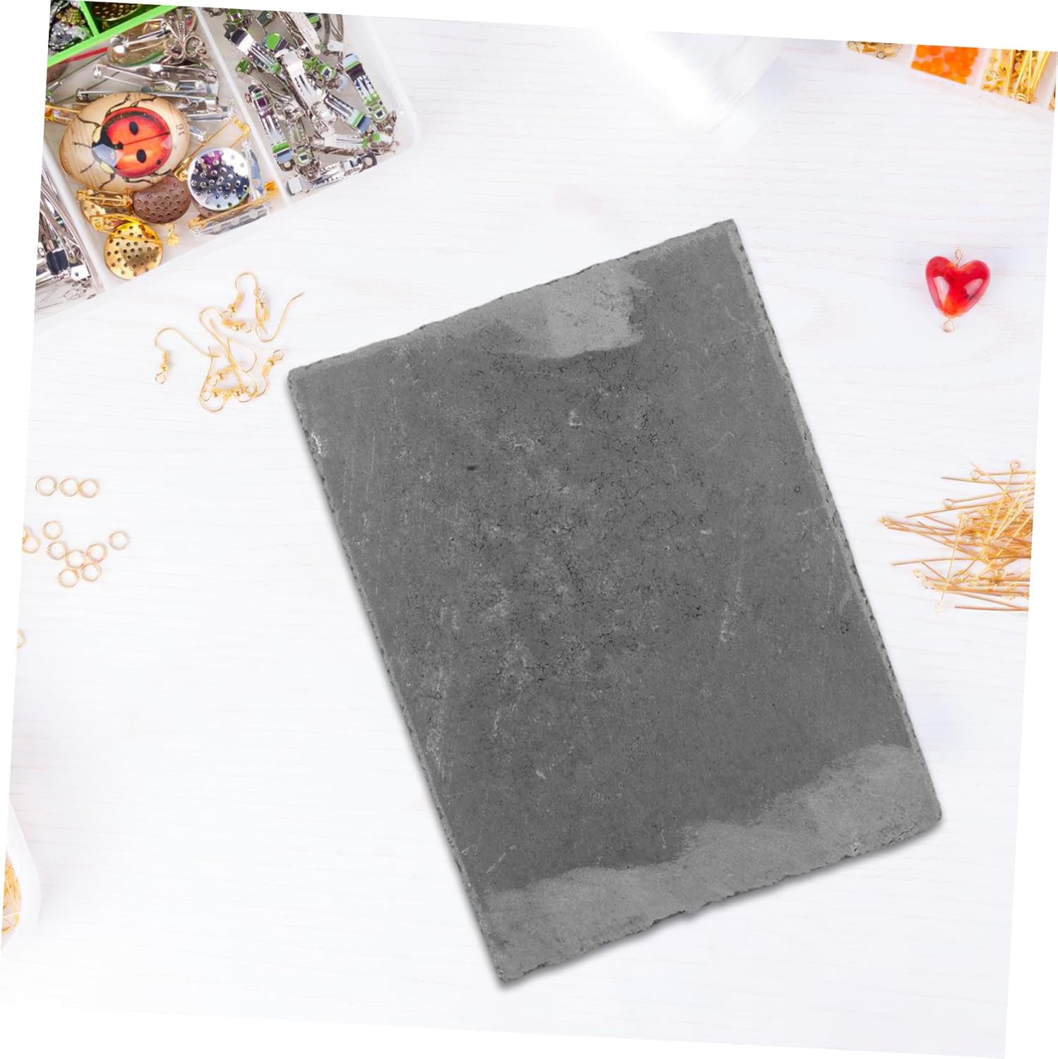 TEHAUX Ceramic Soldering Board Pottery Firing Stand Fireproof Insulation Panel for Jewelry Making Supplies Clay Art