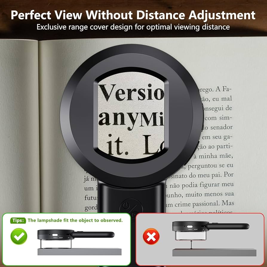 Amazon.com: Hayve Digital Magnifier with 2inch IPS Screen