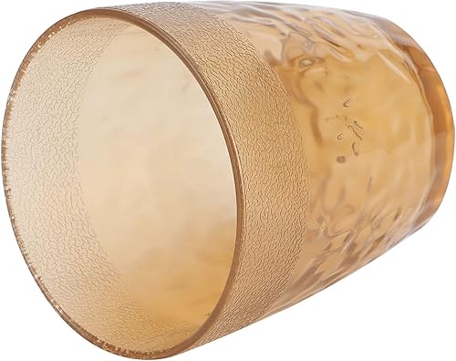 Miniatura 8 de Firlar Vasos acrílicos de 6.8 fl oz, taza de agua irrompible, vasos reutilizables de PC, vaso apilable para bebidas para fiesta en casa, agua, café,