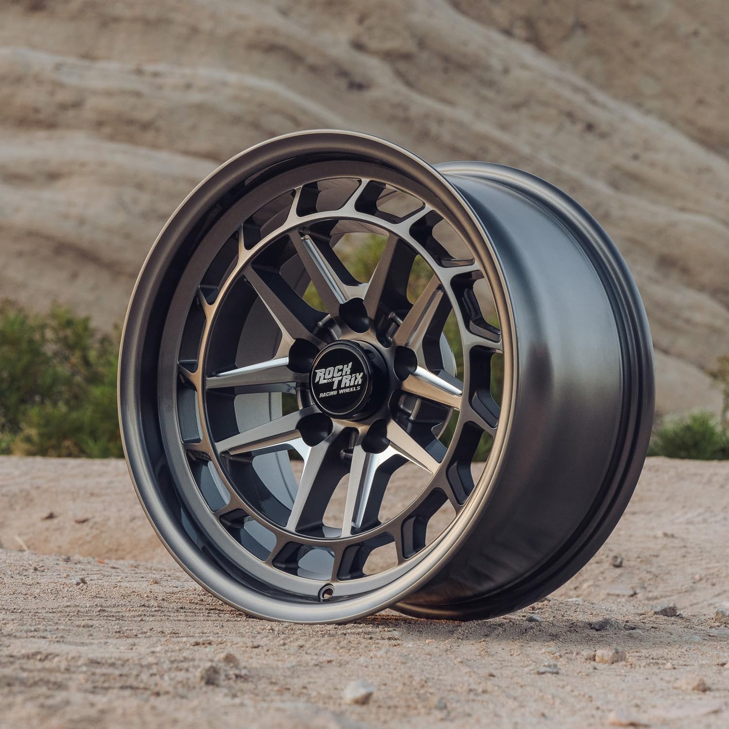 Amazon.com: RockTrix RT118 17 inch Wheel Compatible with Jeep