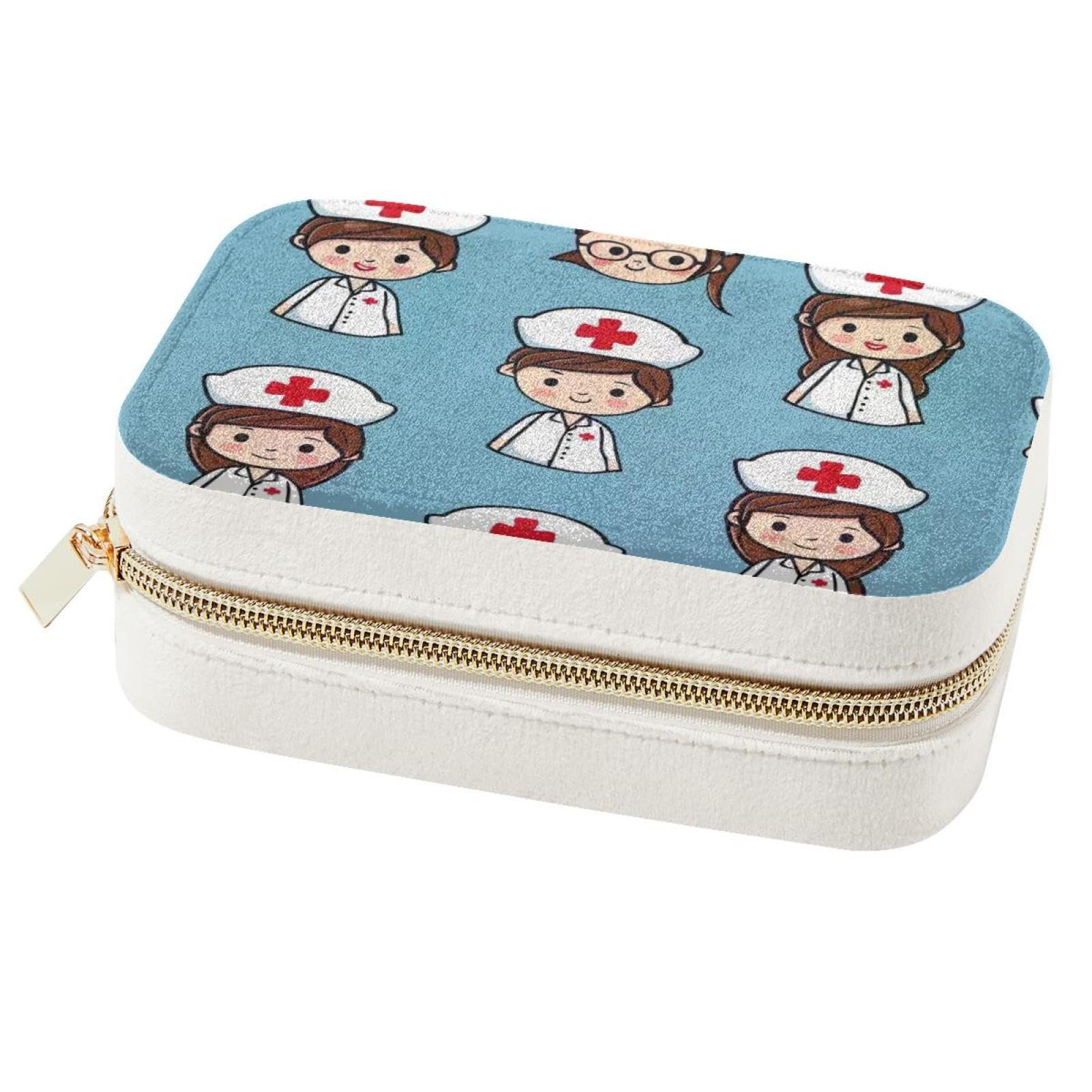 Organiseur de bijoux de voyage pour le sac des femmes et filles actives