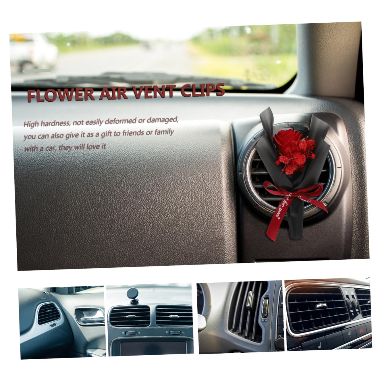 4pezzi Clip Per Auto Secchi Profumatore Per Auto Facile Installare Accessorio Per Per e