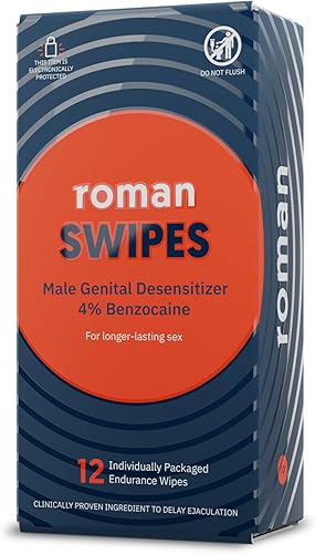 Miniatura 9 de Ro Swipes Toallitas de acción rápida, convenientes y sobre el mostrador aumentan la resistencia, formuladas con 4% de benzocaína, cuentan con un