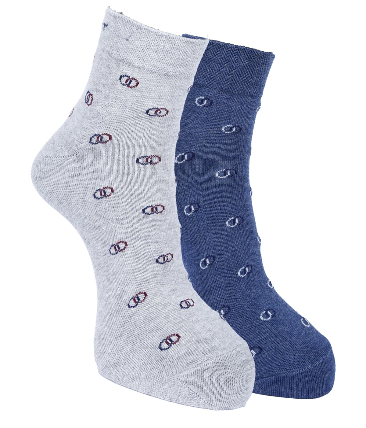 force nxt BY Dollar Socks for Men Solid Ankle Length Cotton Socks, Free Size, Pack of 2 (Multicoloured)-picture-28