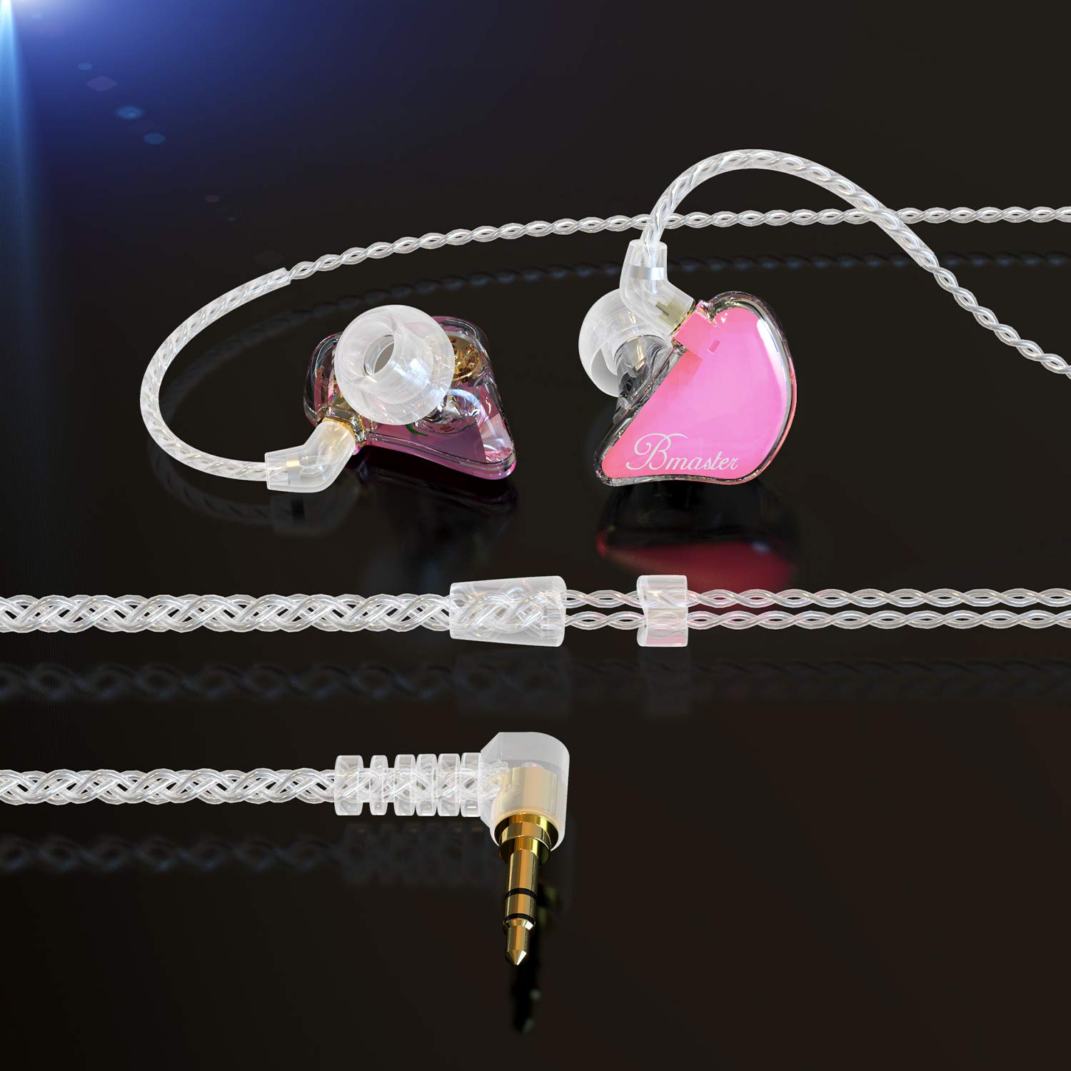 Amazon.co.jp: BASN Bmaster インイヤーモニターヘッドホン トリプル